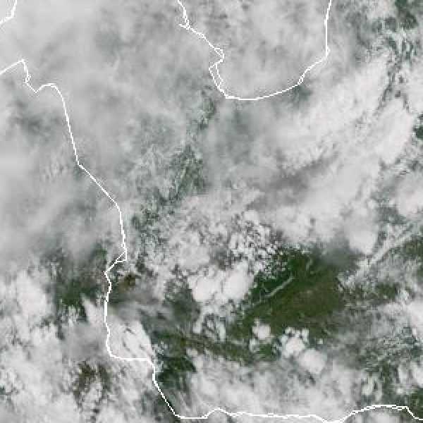 météo tropicale : Image satellite .