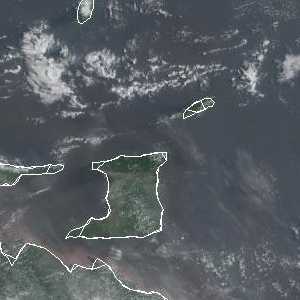 météo tropicale : Image satellite .
