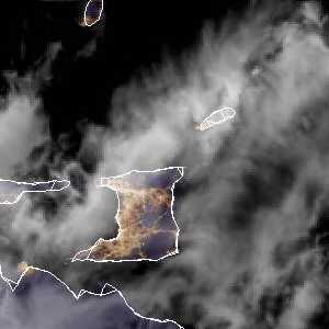 météo tropicale : Image satellite .