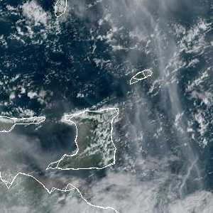 météo tropicale : Image satellite .
