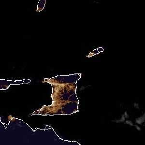 météo tropicale : Image satellite .