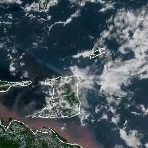 météo tropicale : Image satellite .