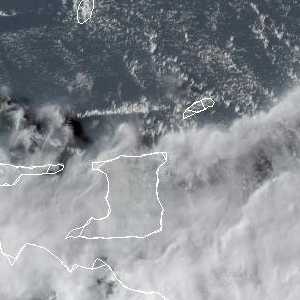 météo tropicale : Image satellite .