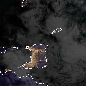 météo tropicale : Image satellite .