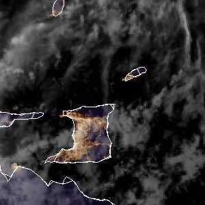 météo tropicale : Image satellite .