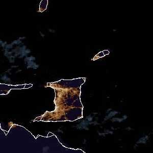 météo tropicale : Image satellite .