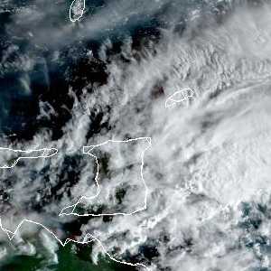 météo tropicale : Image satellite .