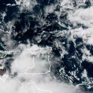 météo tropicale : Image satellite .
