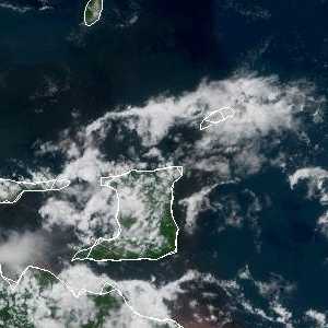 météo tropicale : Image satellite .