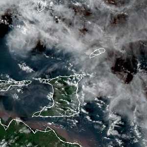 météo tropicale : Image satellite .