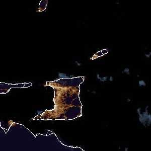 météo tropicale : Image satellite .