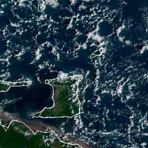 météo tropicale : Image satellite .