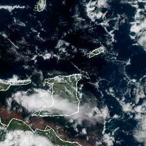 météo tropicale : Image satellite .