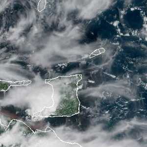 météo tropicale : Image satellite .