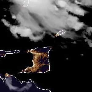 météo tropicale : Image satellite .