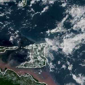 météo tropicale : Image satellite .