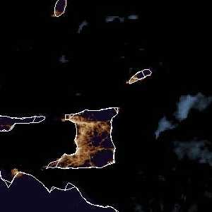 météo tropicale : Image satellite .