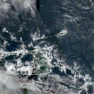 météo tropicale : Image satellite .