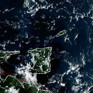 météo tropicale : Image satellite .