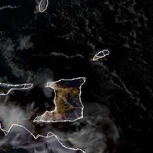 météo tropicale : Image satellite .