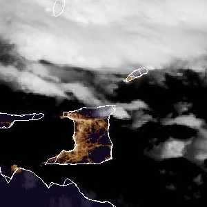 météo tropicale : Image satellite .