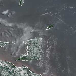 météo tropicale : Image satellite .