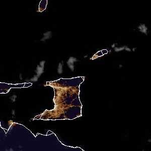 météo tropicale : Image satellite .