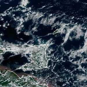 météo tropicale : Image satellite .