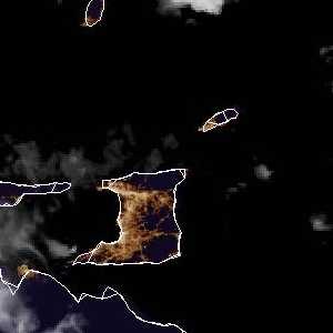 météo tropicale : Image satellite .