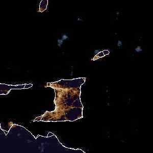 météo tropicale : Image satellite .