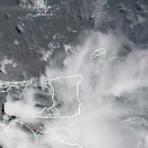 météo tropicale : Image satellite .
