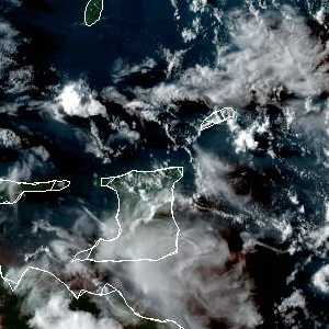 météo tropicale : Image satellite .
