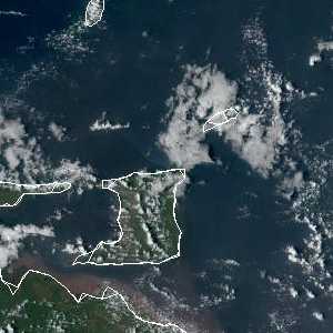 météo tropicale : Image satellite .