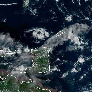 météo tropicale : Image satellite .