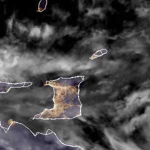 météo tropicale : Image satellite .