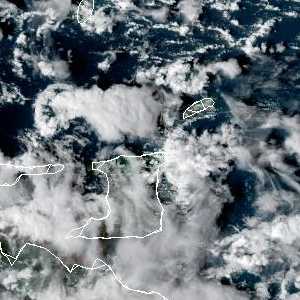 météo tropicale : Image satellite .