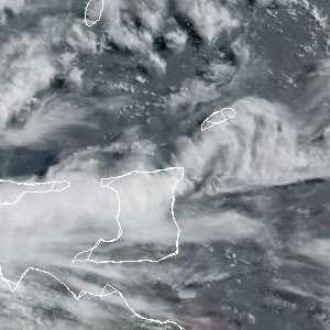 météo tropicale : Image satellite .