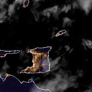 météo tropicale : Image satellite .