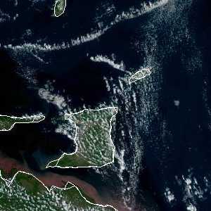 météo tropicale : Image satellite .