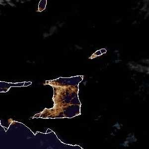 météo tropicale : Image satellite .