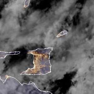 météo tropicale : Image satellite .
