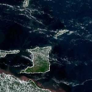 météo tropicale : Image satellite .