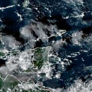 météo tropicale : Image satellite .