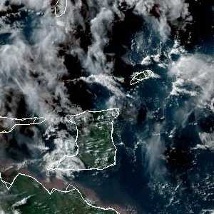 météo tropicale : Image satellite .