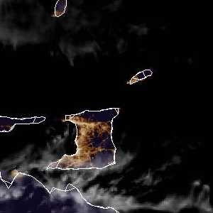 météo tropicale : Image satellite .