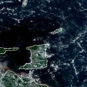 météo tropicale : Image satellite .