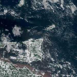 météo tropicale : Image satellite .