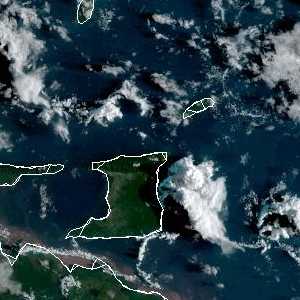 météo tropicale : Image satellite .