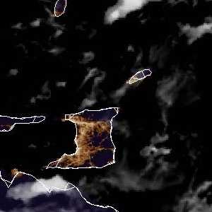 météo tropicale : Image satellite .