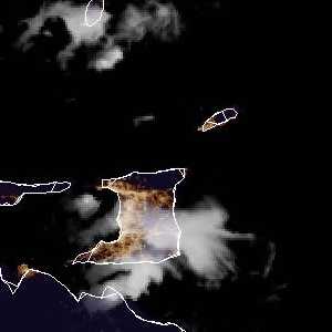 météo tropicale : Image satellite .